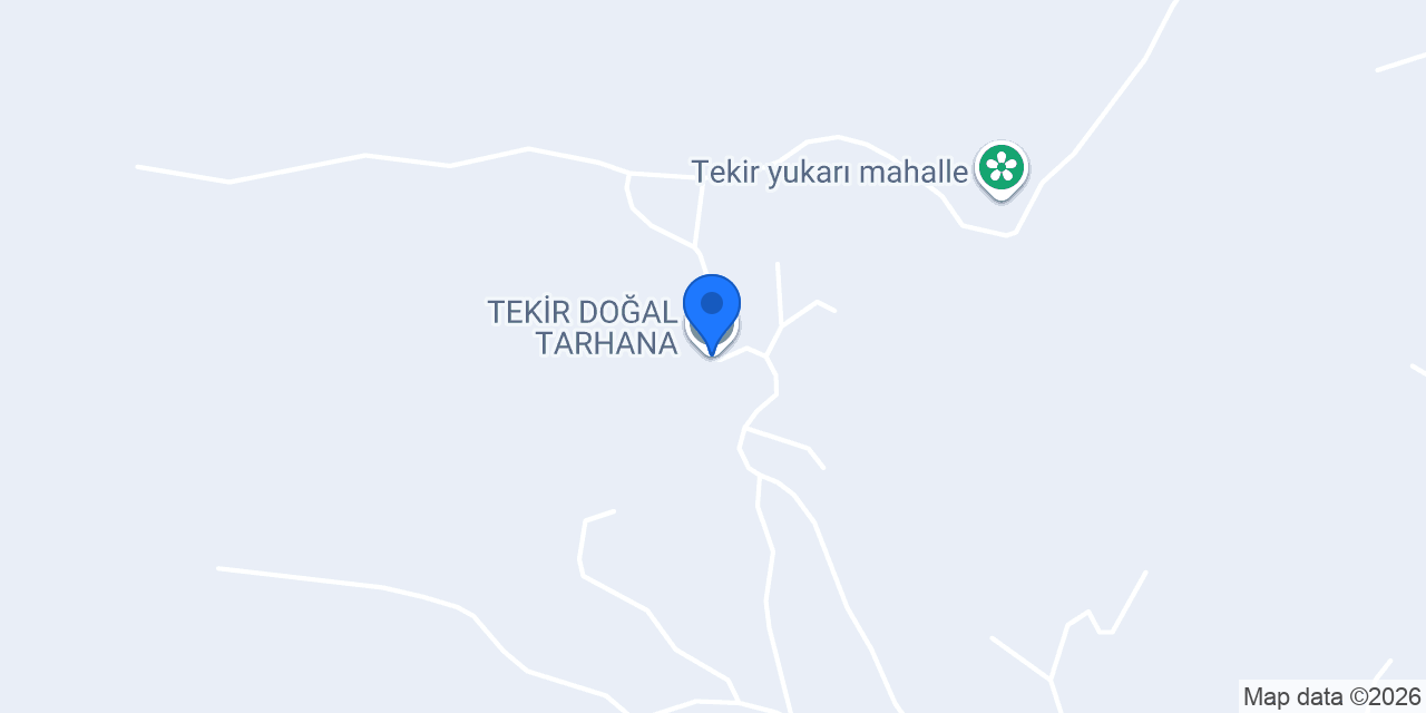 TEKİR DOĞAL TARHANA konumu