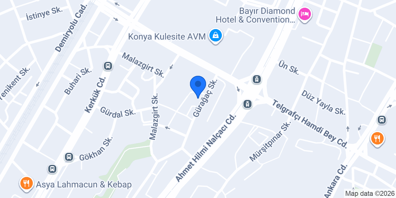 Özkaymak Park Hotel konumu