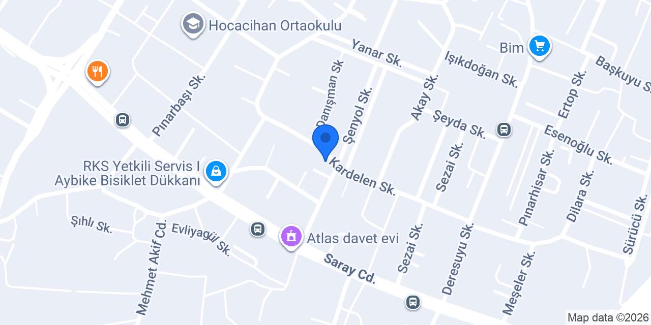 ÖZYILDIZ ASANSÖR konumu