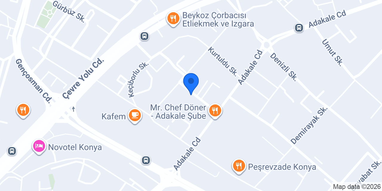 MONA Veteriner Kliniği konumu