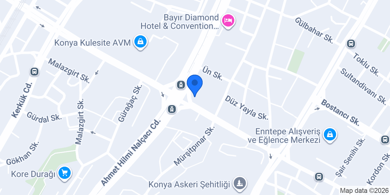 Katılımevim Konya Nalçacı Şube konumu