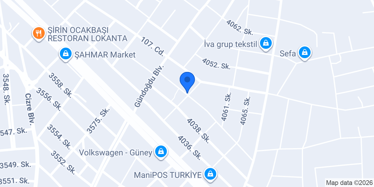 ALTATEKS GRUP TEKSTİL konumu