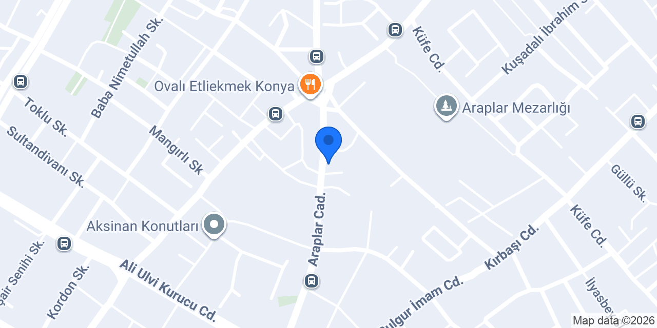 Pektaş Mobilya konumu