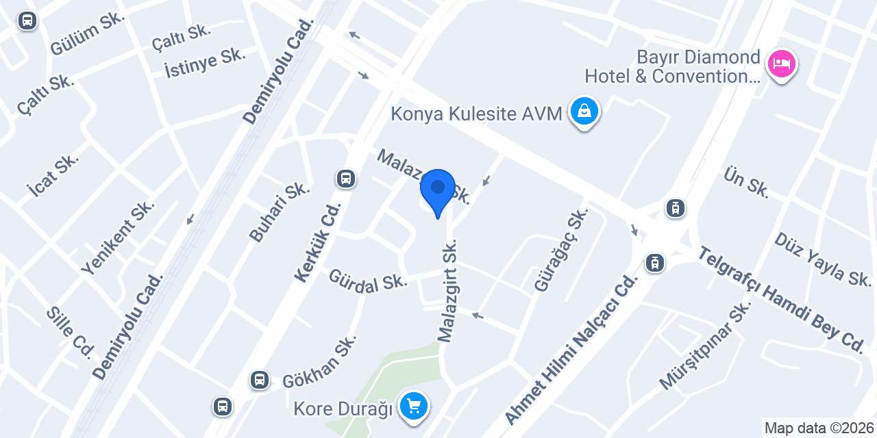 Kıcıroğlu tesisat konumu