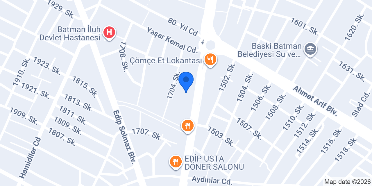 Türk Ekonomi Bankası konumu
