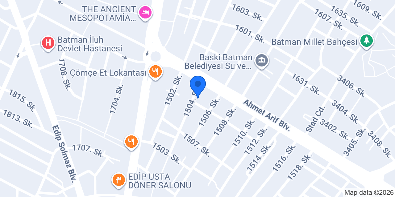 Batman 6. Noterliği konumu