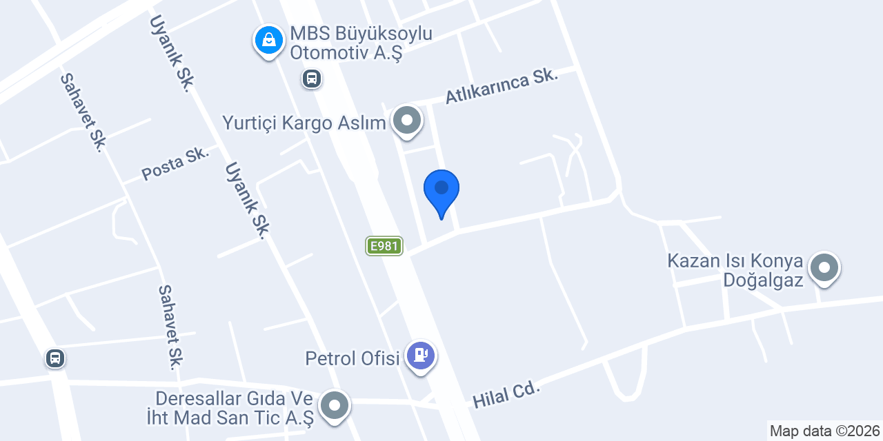pastech paslanmaz gıda makinaları konumu