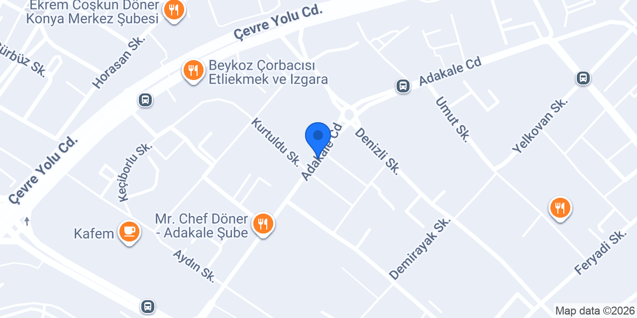Pizza Service (KILINÇARSLAN-ŞEFİKCAN) konumu