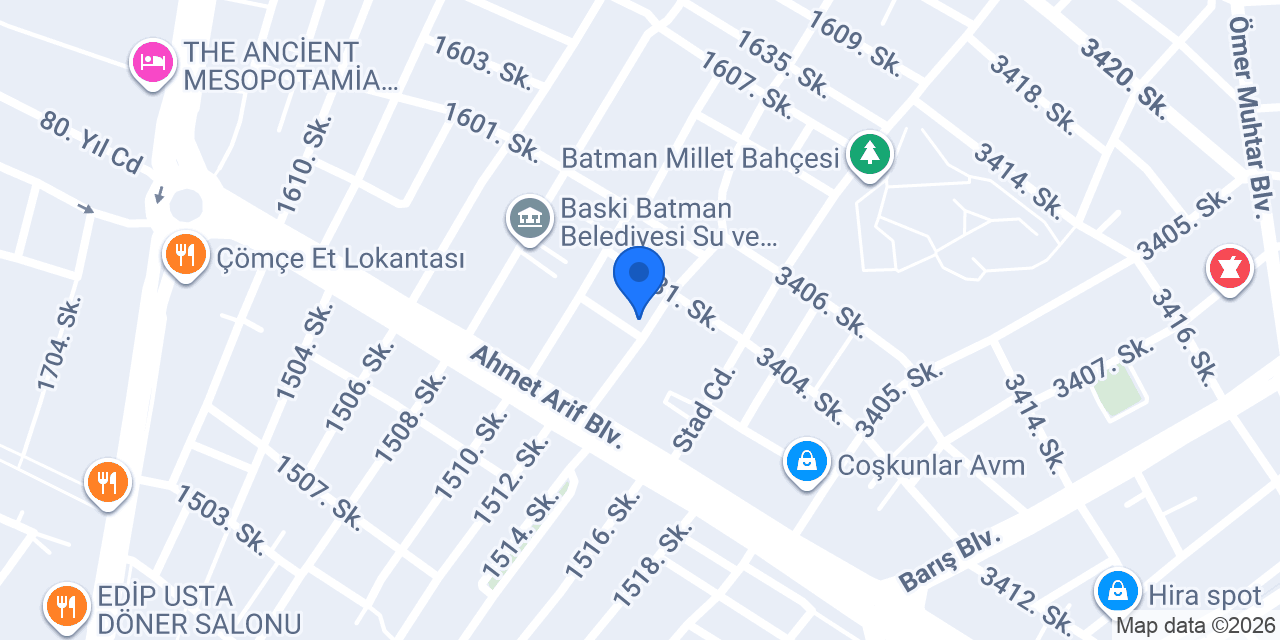 Karamanoğlu Danışmanlık konumu