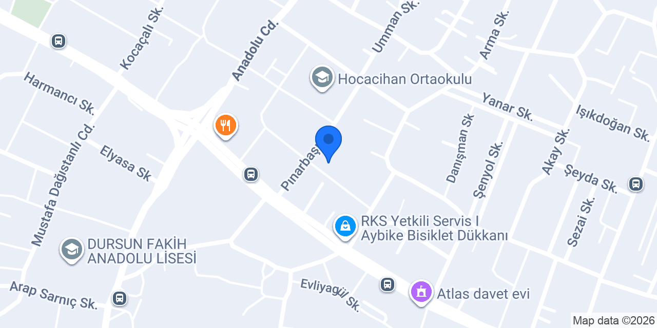 Saray terzi konumu