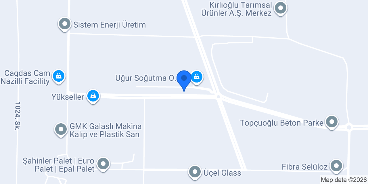 Cengizhan Lojistik Aydın konumu