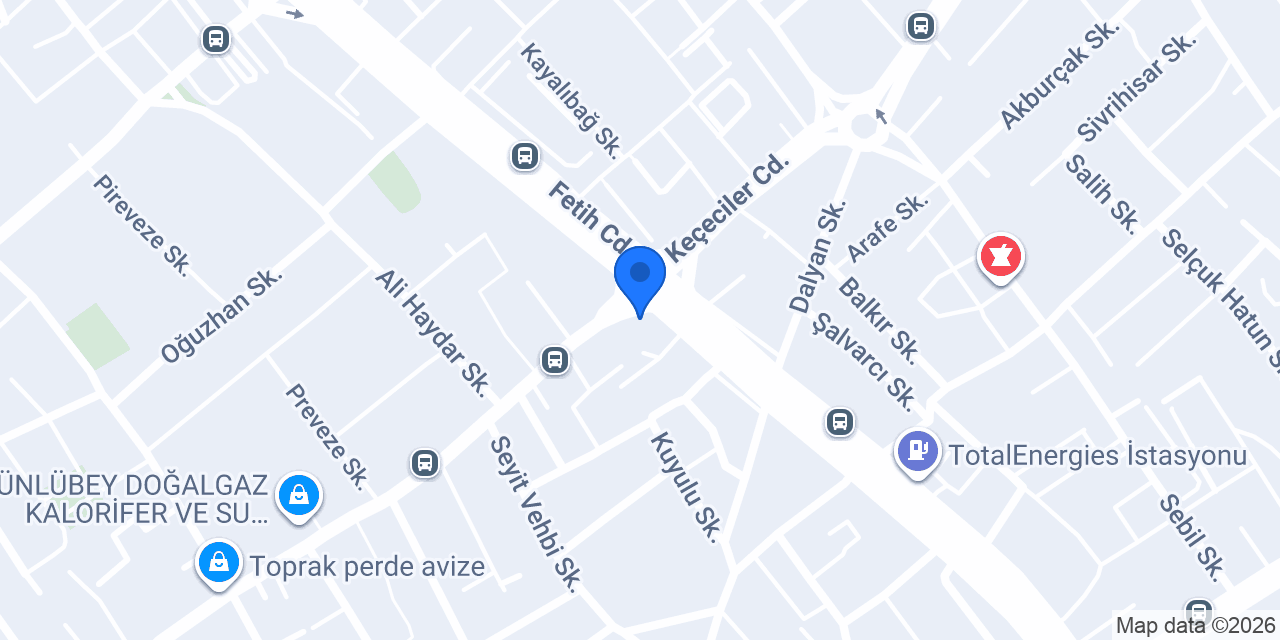Kızmaz sıhhi tesisat konumu