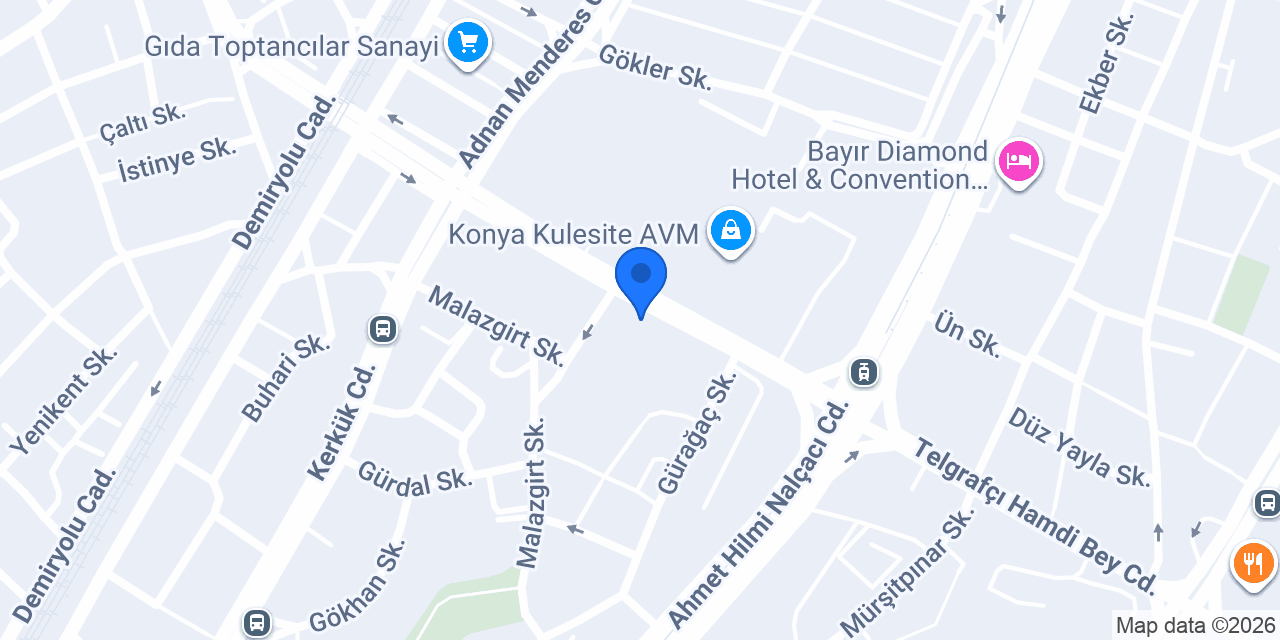 Halkbank Nalçacı Şubesi konumu