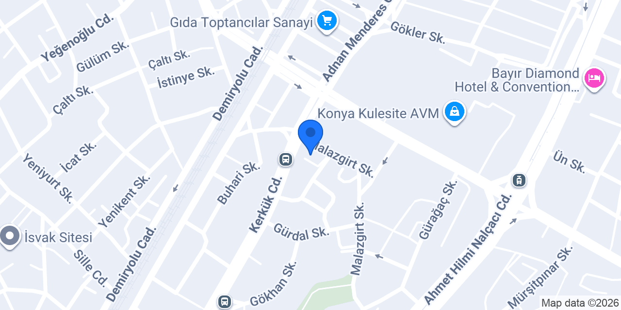 Çilek Odası | Selçuklu konumu