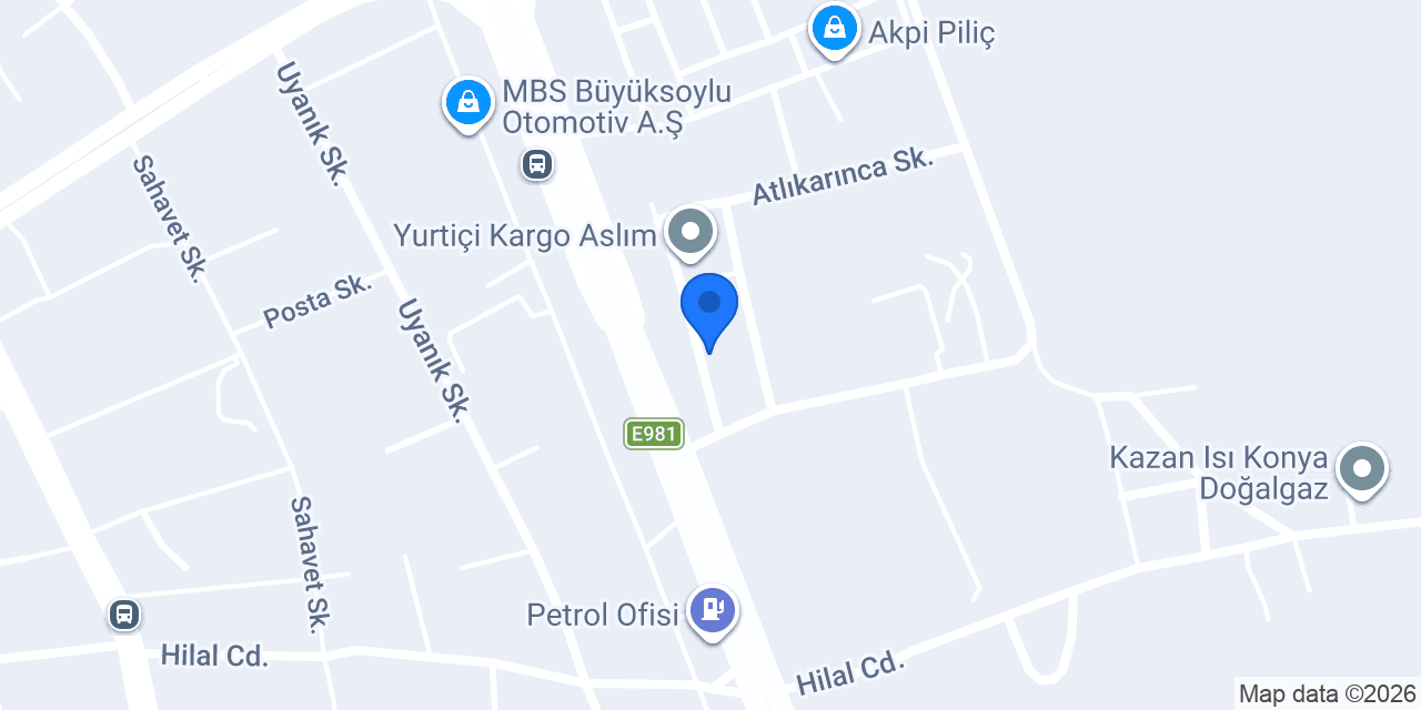 EROL BANT LTD. ŞTİ konumu