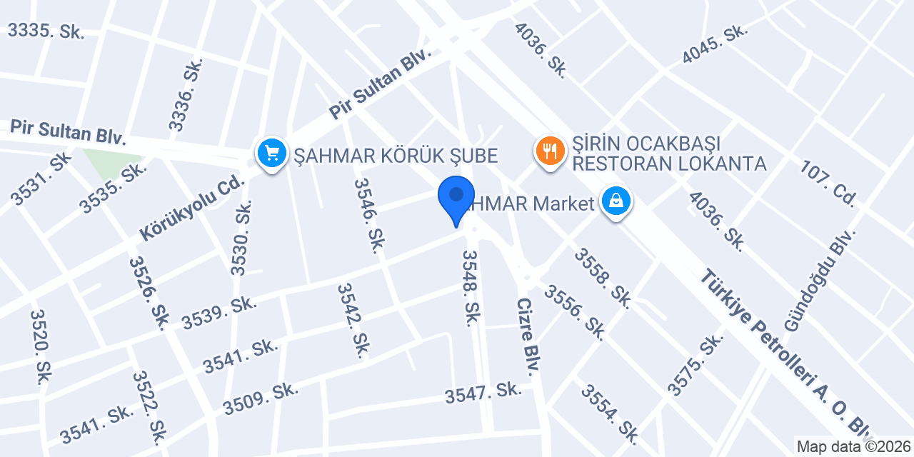 Merkez Eczanesi konumu