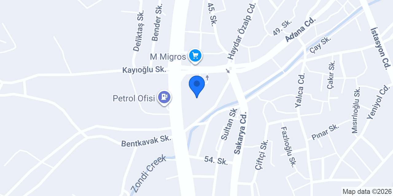 Bor Vergi Dairesi Müdürlüğü konumu