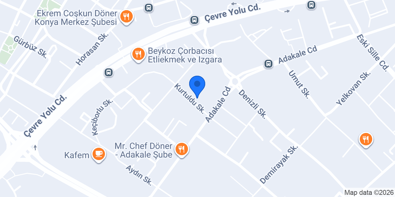 Kekik Eczanesi konumu