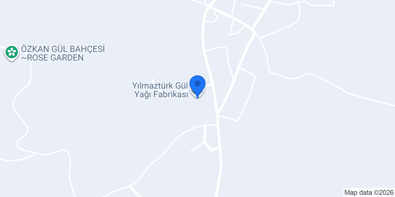 Yılmaztürk Gül Yağı Fabrikası konumu