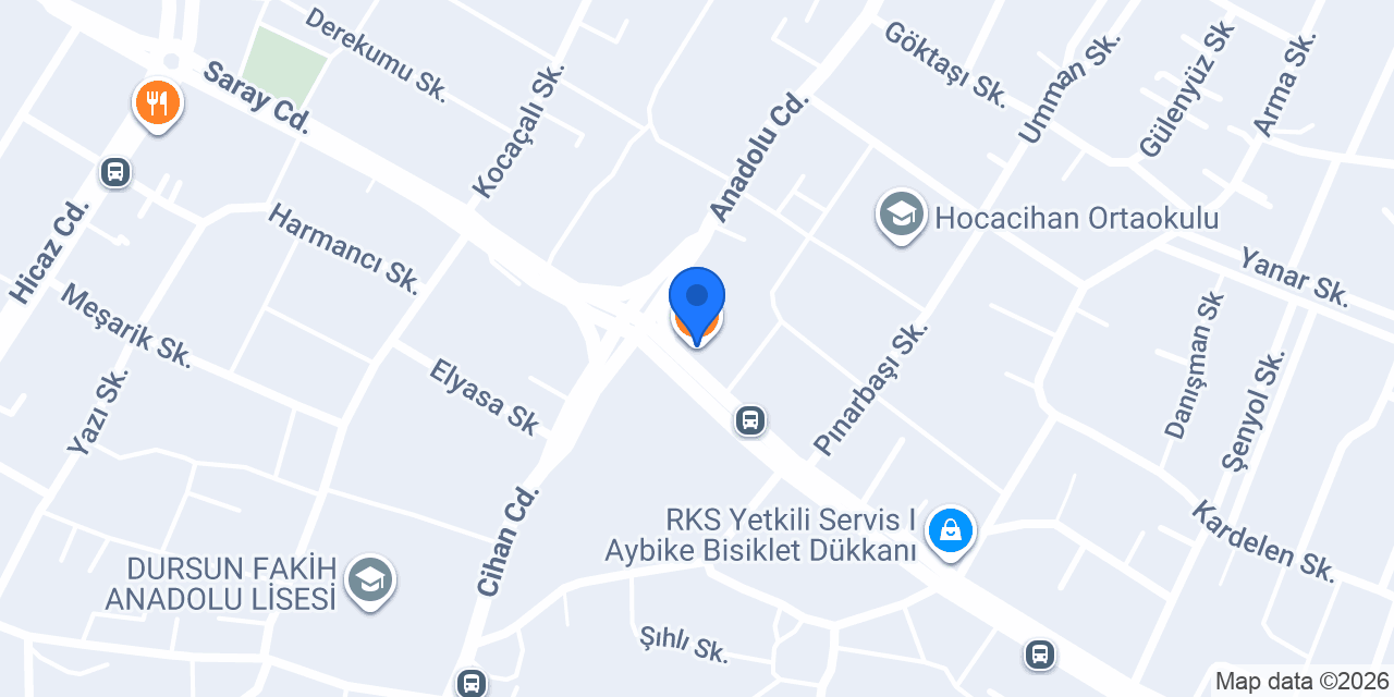 Tandırcı şengül abla konumu