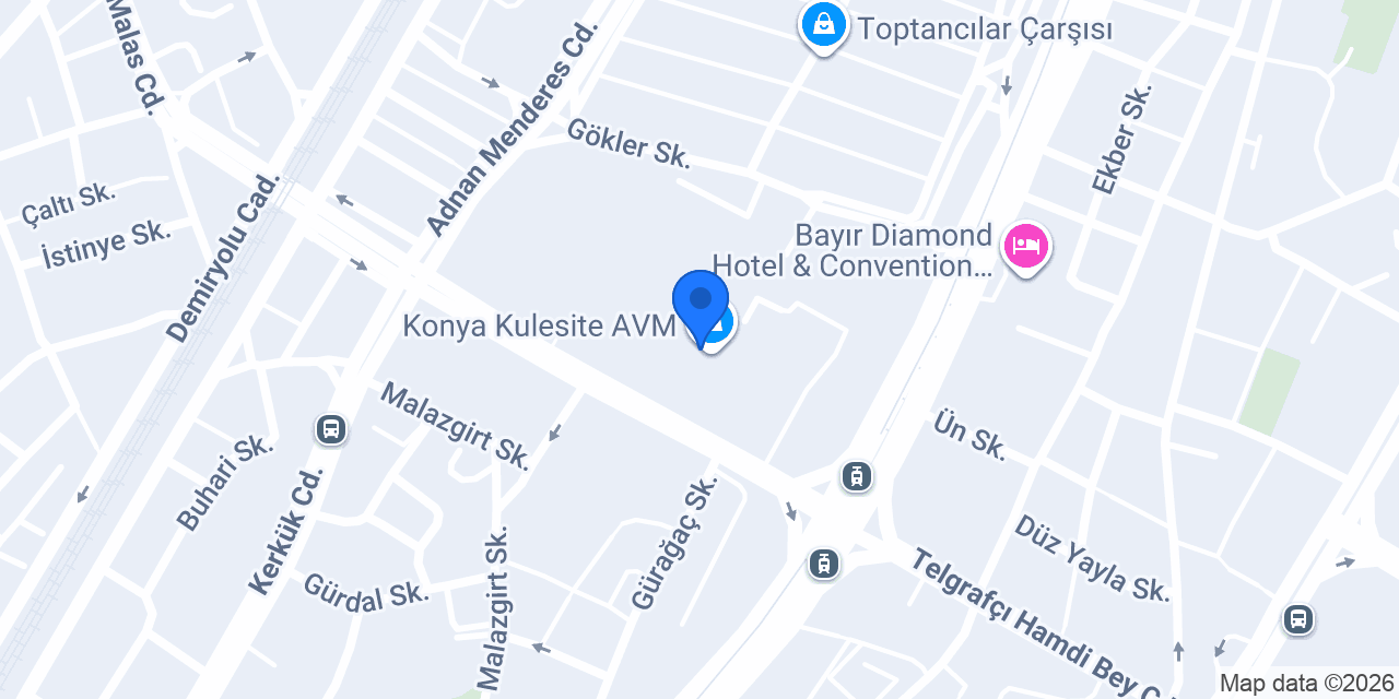 Poçan Kuyumculuk Kule Site konumu