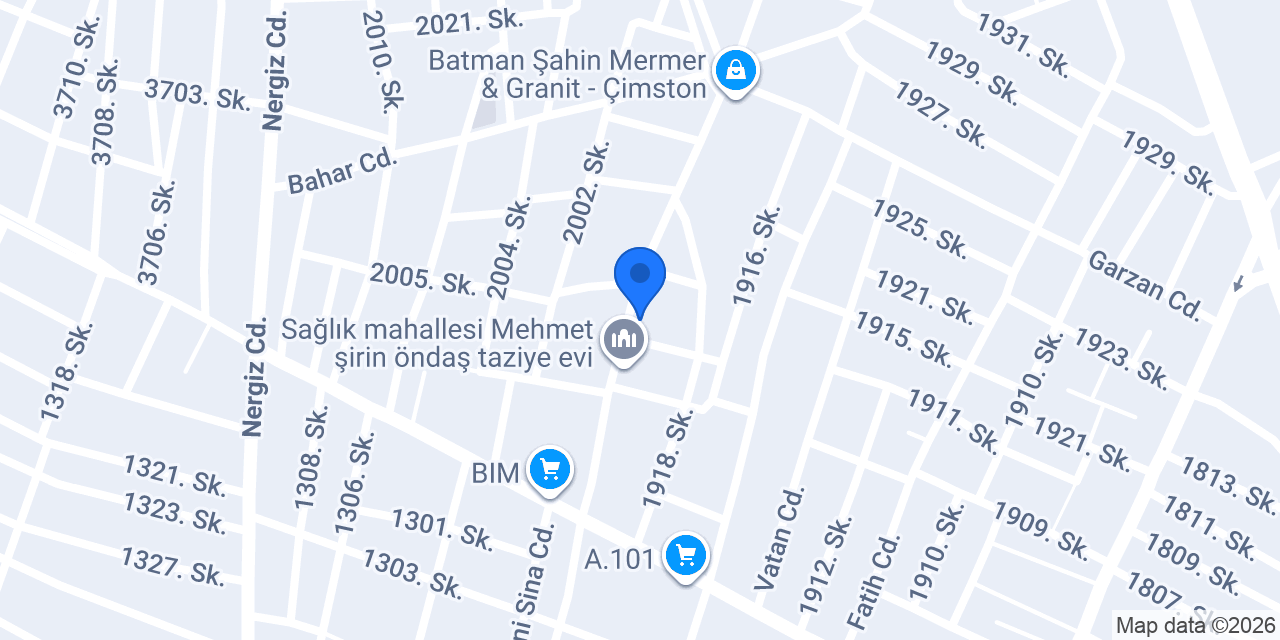 Fatih Mobilya ve İç Mekan Tasarımı konumu
