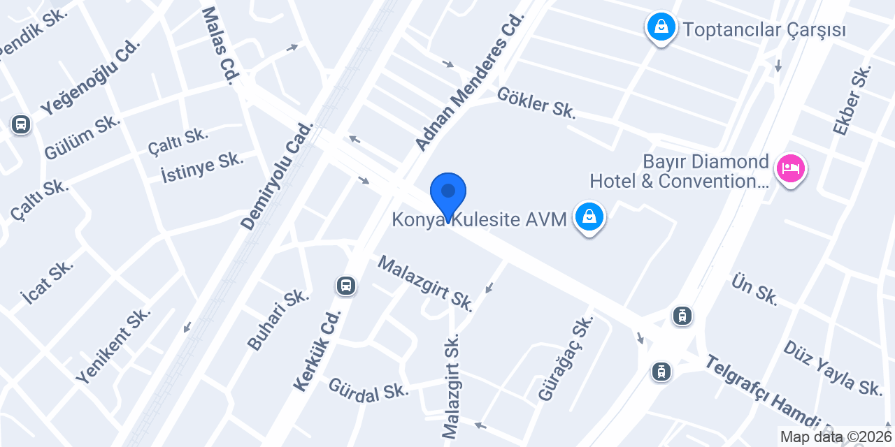 Konya Bölge Sorumlusu konumu