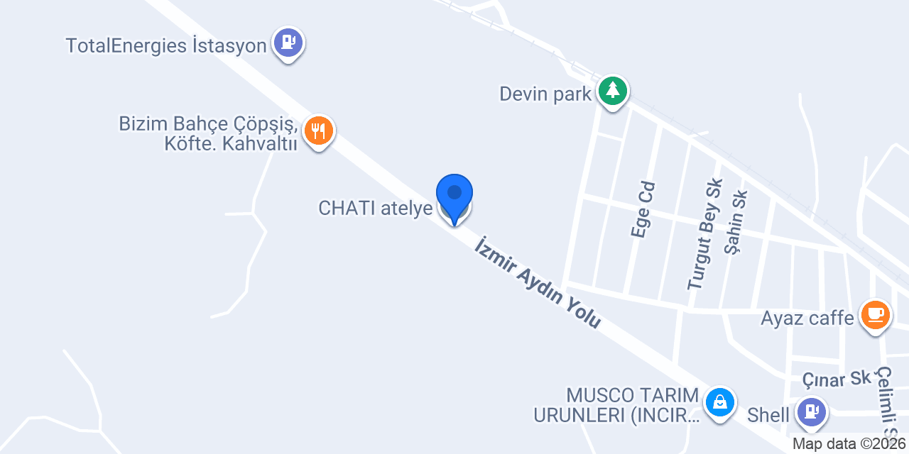 CHATI atelye konumu