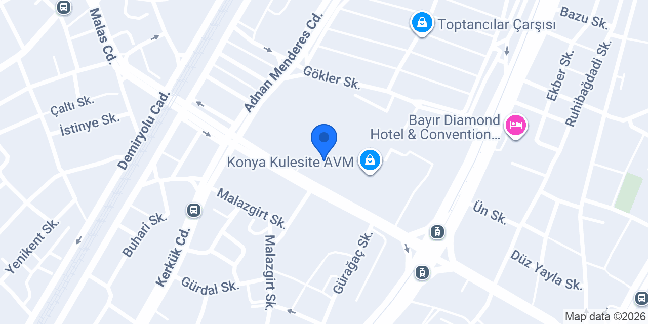 Enes Saat & Optik Kule Site AVM konumu
