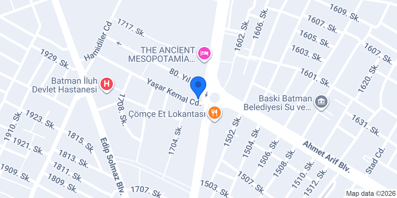 batman erc dent diş merkezi konumu