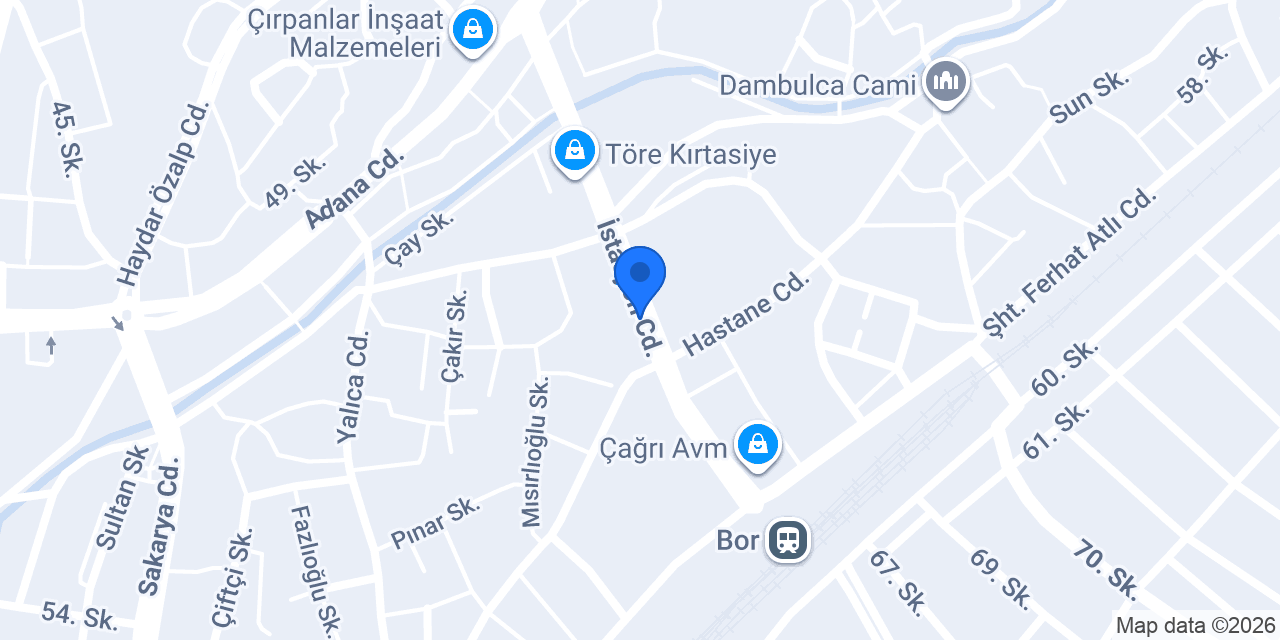 TANTUNİ DERYASI konumu