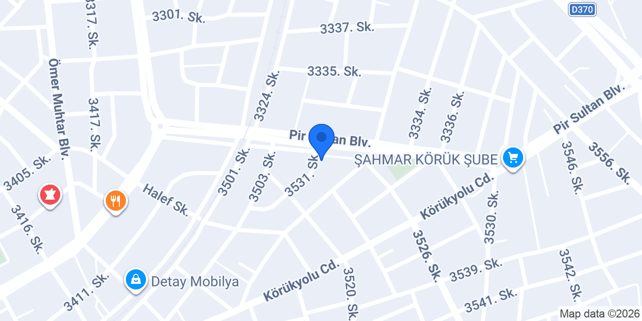 Altem Elektrik Toptan konumu