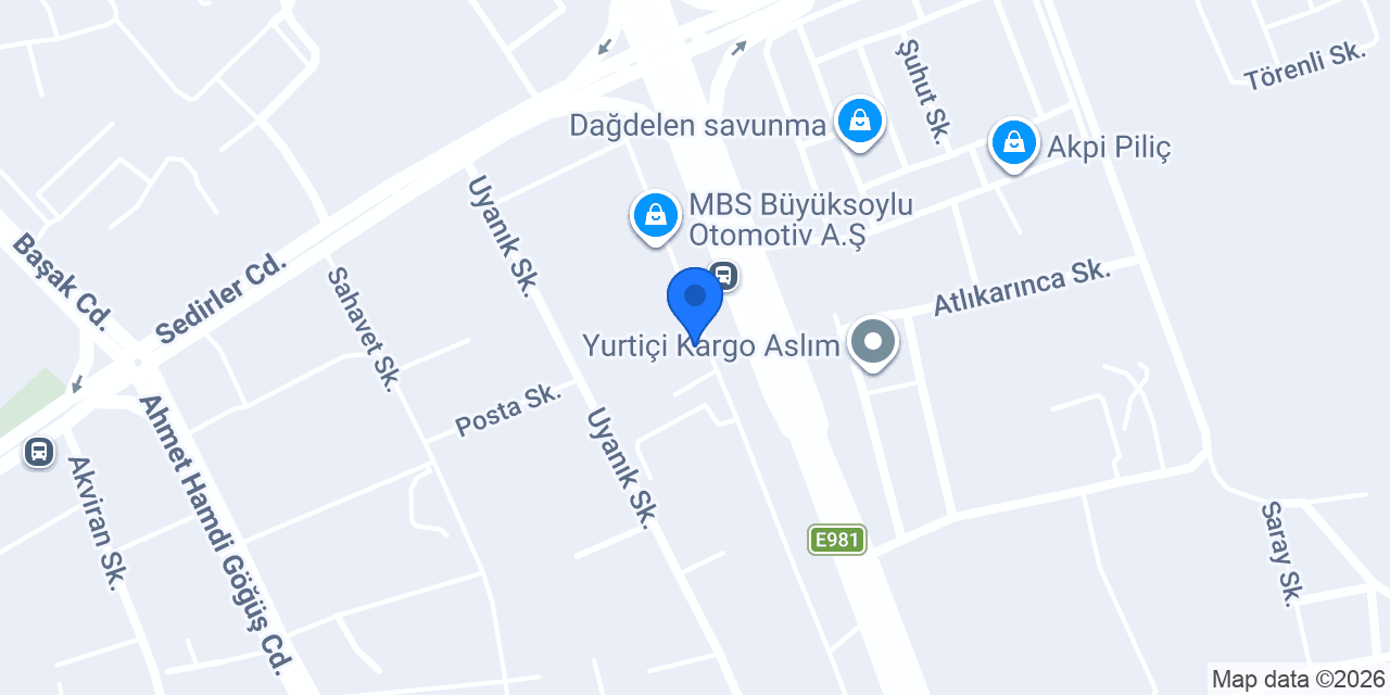 Çiltaş Dinlenme tesisleri konumu