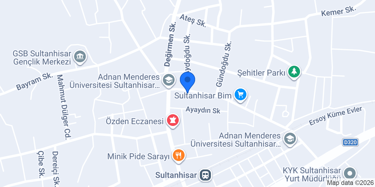 Arzu Pide Salonu konumu