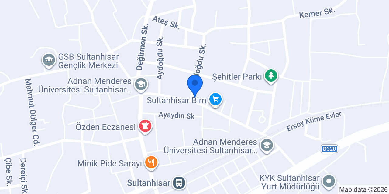 ÖZEN MOBİLYA konumu