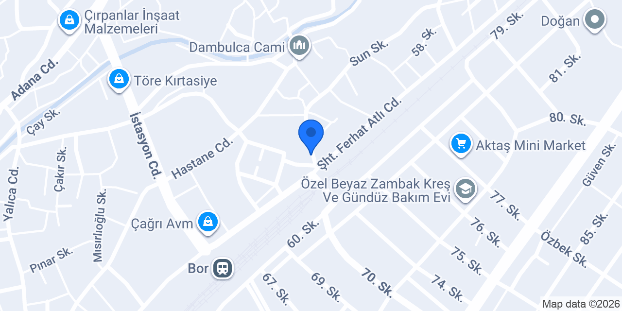 Özarısoy Eczanesi konumu