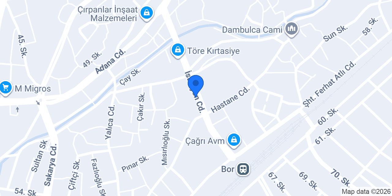 Çilek Kozmetik konumu