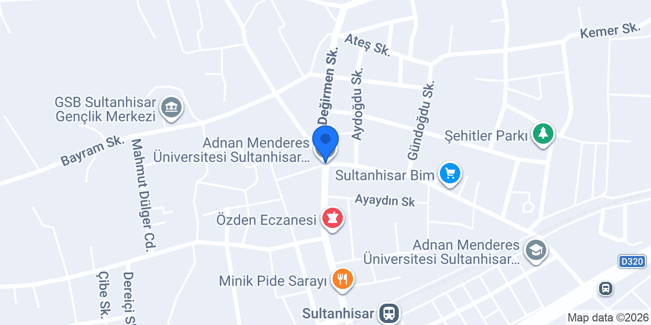 Hisar Eczanesi konumu