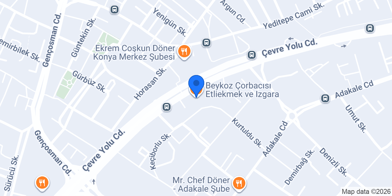 Beykoz Çorbacısı Etliekmek ve Izgara konumu