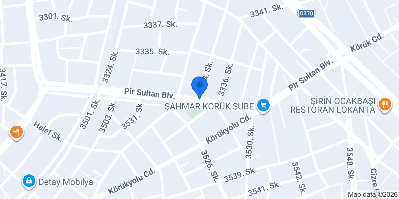 Florya Davet Evi konumu