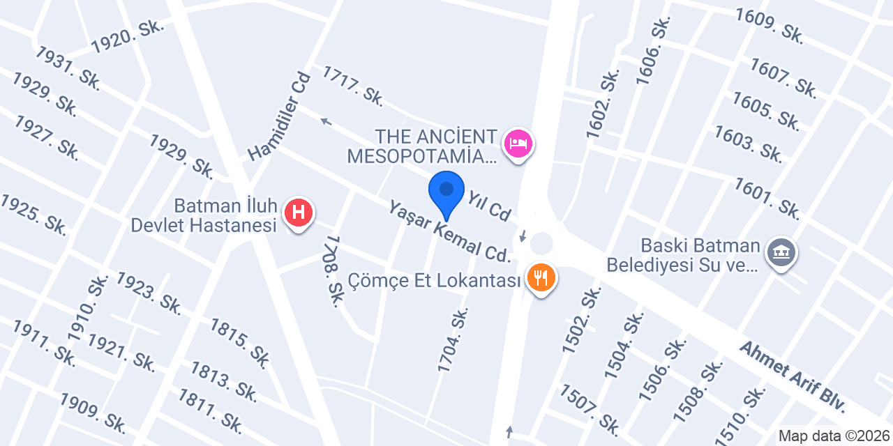 Mirkan Chef Çiğköfte konumu