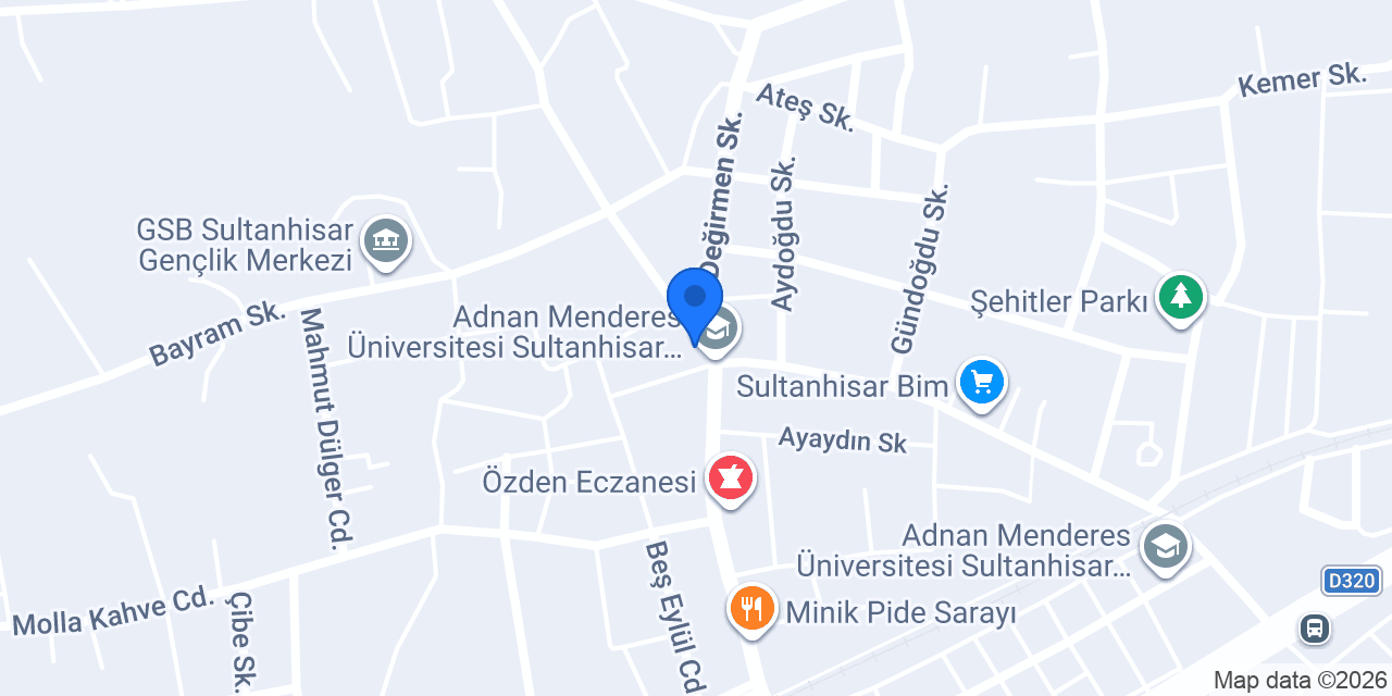 ŞENER ELEKTRİK konumu