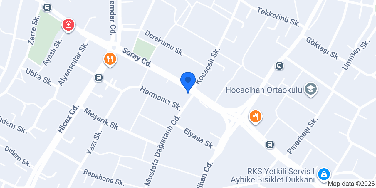 Yüce Döner konumu