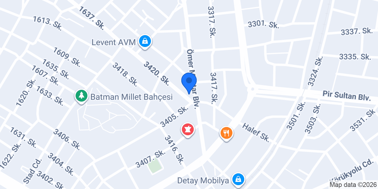 BATMAN YSK ELEKTRİK konumu