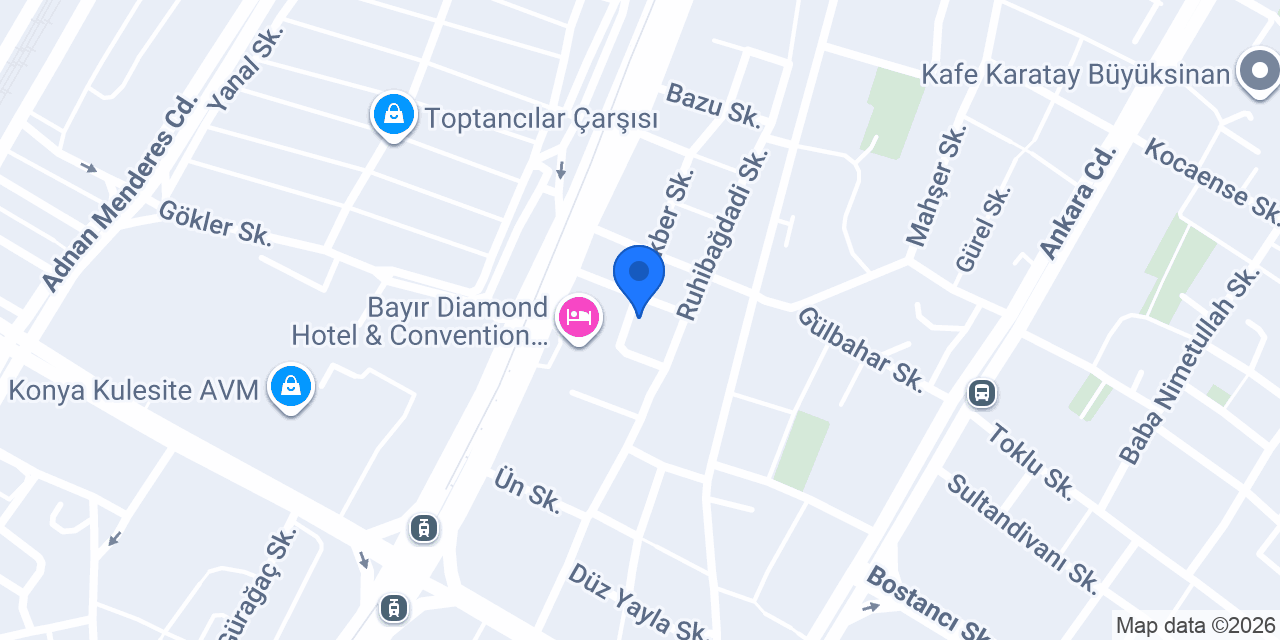 Konya Pilhastanesi konumu