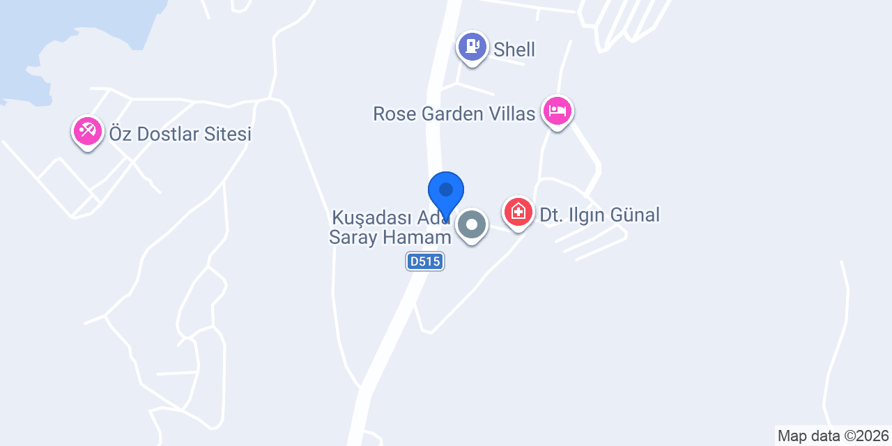 Kuşadası Peyzaj konumu