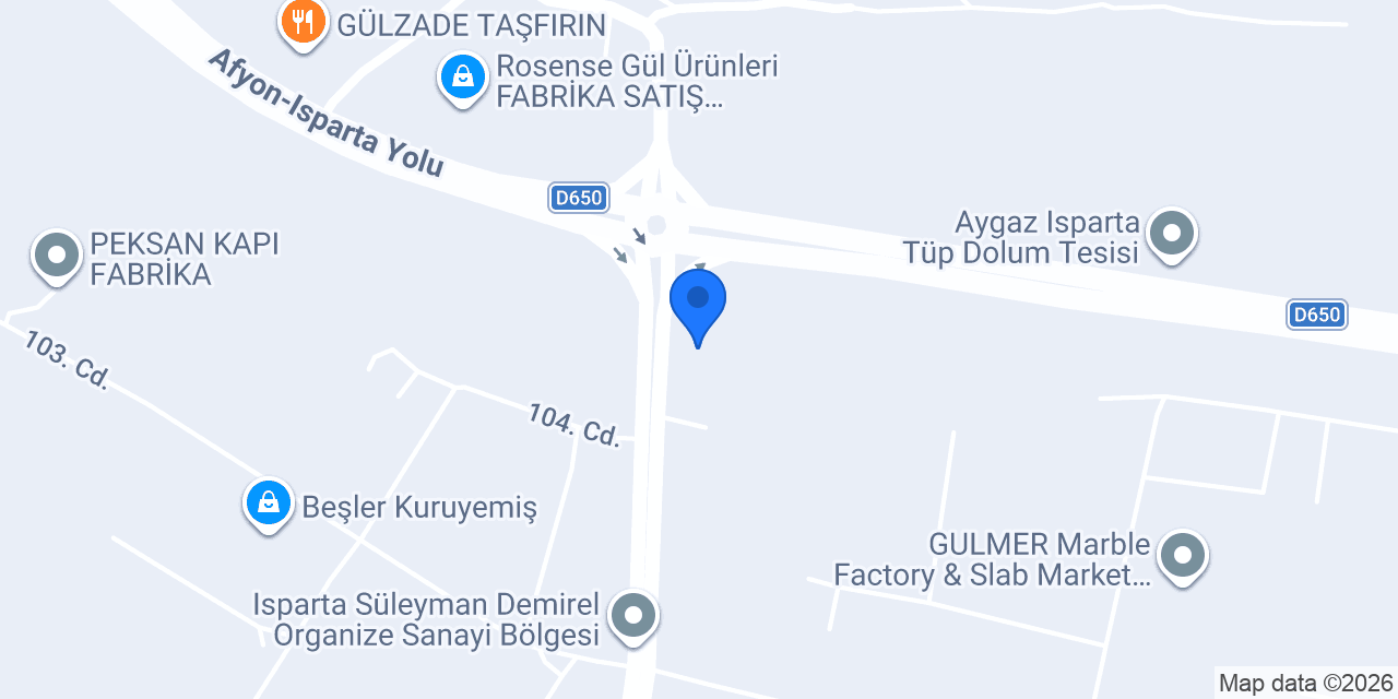Güral Orman Ürünleri konumu