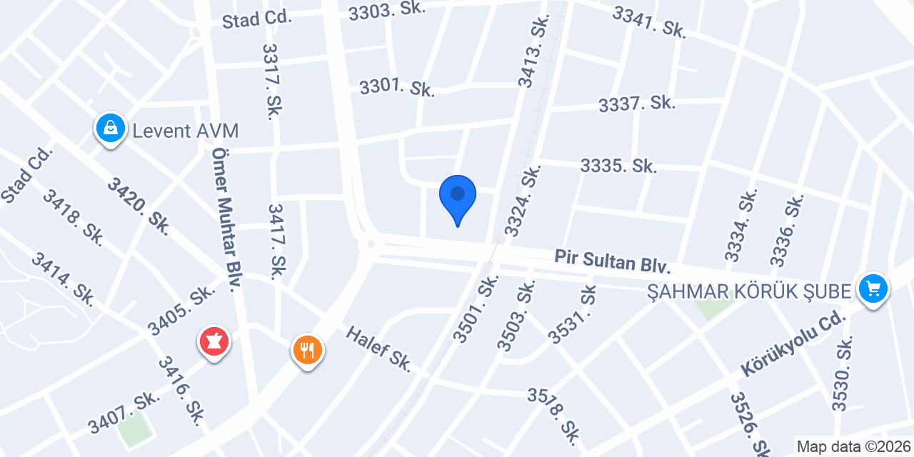 Yılmaz RENT A CAR konumu