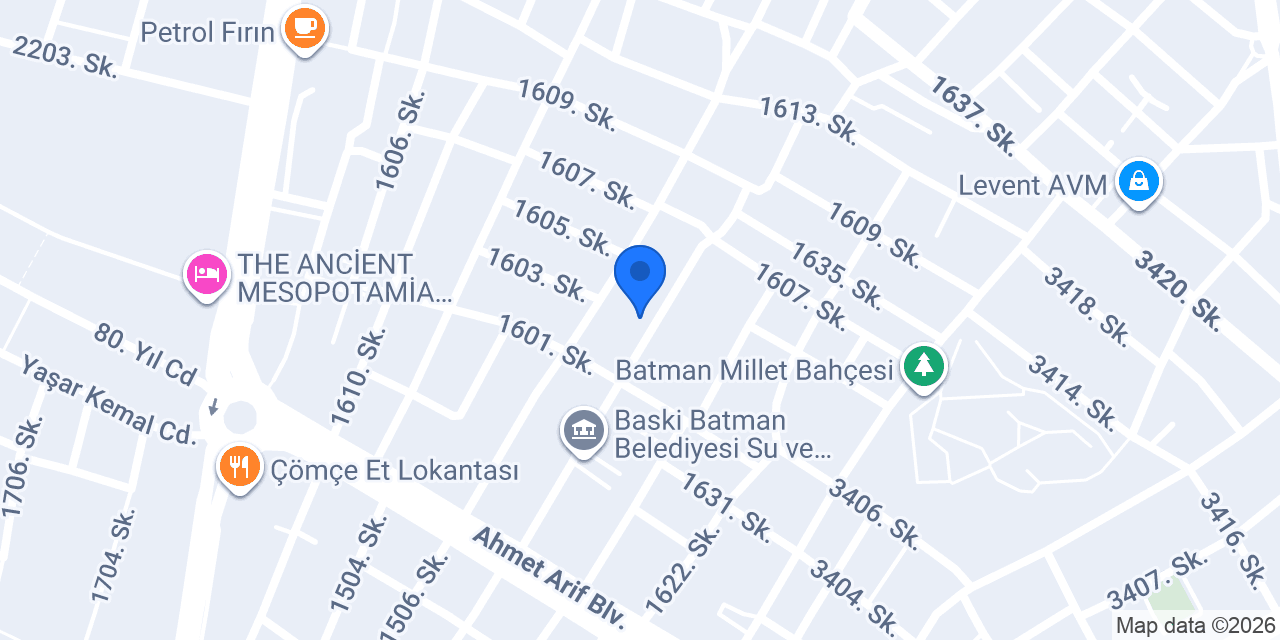 Kayra Tesisat konumu