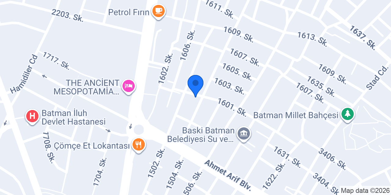 Bahçelievler Eczanesi konumu